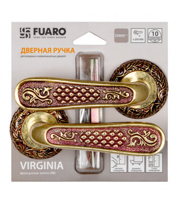 Ручка раздельная VIRGINIA SM/HD RB-10 французское золото