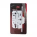 Замок межкомнатный магнит. под цил. MEDIANA POLARIS B06103.50.FM.567 с отв. планк B02402.05 (белый)