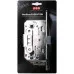 Замок межкомнатный под цилиндр MEDIANA EVOLUTION B01103.50.06.567 с отв. планкой B01000.13 (никель)