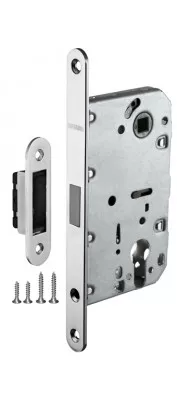 Замок межкомнатный под цилиндр MAGNET M85C-50 CP (хром)