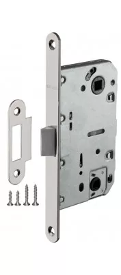 Защелка врезная PLASTIC P96WC-50 SN мат. никель