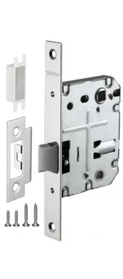Защелка врезная PLASTIC P72-50 CP хром