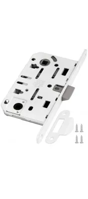B01102.50.FM.567 Замок межкомнатный WC (белый) MEDIANA EV. (инд.упак+B01000.13)