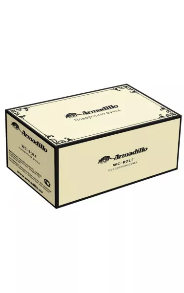 Ручка поворотная WC-BOLT BK6/CL-AS-9 Античное серебро