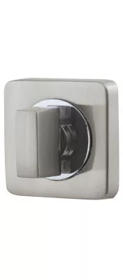Ручка поворотная WC-BOLT BK6/SQ-21SN/CP-3 матовый никель/хром