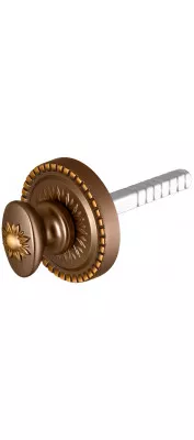 Ручка поворотная BKW8/CL BB-17 Коричневая бронза