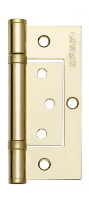 Петля универсальная без врезки IN4300W PB (300-2BB 100x2,5) латунь