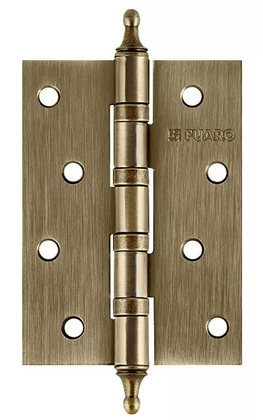 Петля универсальная IN4400UA-BL AB (4BB/A/BL 100x75x2,5) бронза БЛИСТЕР