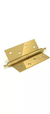Петля съемная 410/BL-4 100x75x2,5 PB right (латунь) правая БЛИСТЕР