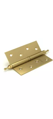 Петля съемная 410/BL-4 100x75x2,5 SB left (мат. золото) левая БЛИСТЕР