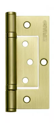 Петля универсальная без врезки IN4300W SB (300-2BB 100x2,5) мат. золото