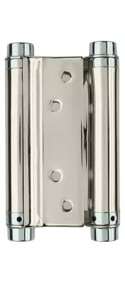 Петля пружинная двусторонняя BH586SS (125*86*1.5) CP (DAS SS 201-5