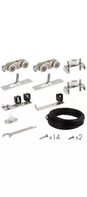 Базовый комплект для синхронного открывания дверей Comfort - PRO SET 4 /synchron/ 80 (CFA171A)