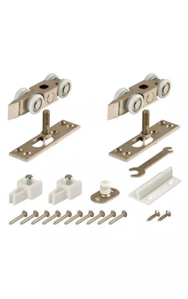 Комплект роликов для раздвижных дверей DIY Comfort 80/4 kit (877+882)