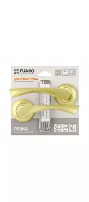 Ручка раздельная PRIMA RM/HD SG/GP-4 матовое золото/золото