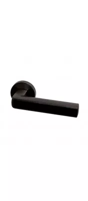 Ручка раздельная CUBE URB3 BPVD/Black-77 Вороненый никель/черный
