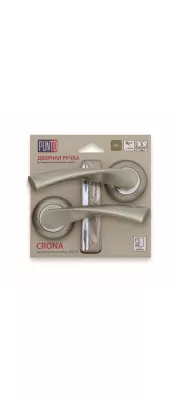Ручка раздельная CRONA TL/HD SN/CP-3 матовый никель/хром