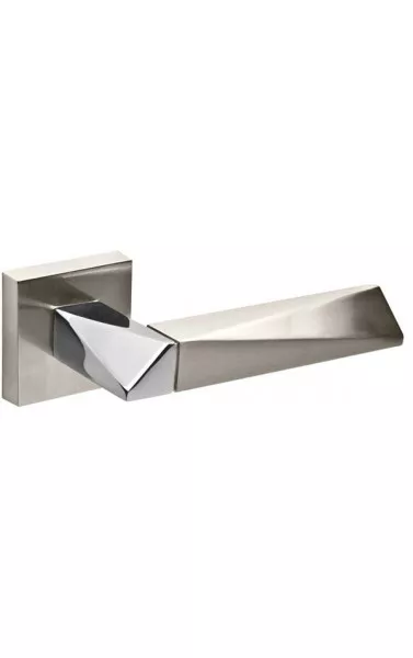 Ручка раздельная DIAMOND DM SN/CP-3 матовый никель/хром