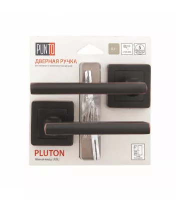 Ручка раздельная PLUTON QR/HD ABL-28 темная медь