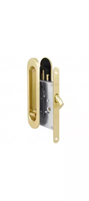 Защелка с ручками для раздвижных дверей Soft LINE SL-011 SG