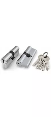 Цилиндровый механизм 100 ZA 60 mm (25+10+25) CP хром 5 кл.