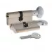 Цилиндровый механизм с вертушкой 164 SM/70 (30+10+30) mm никель 5 кл.