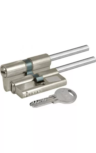 Цилиндровый механизм под вертушку (дл.шток) 164 SX/71 (35+10+26) mm никель 5 кл.