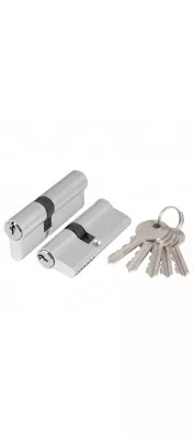 Цилиндровый механизм AX100/60 mm (25+10+25) CP хром 5 кл.