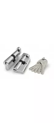 Цилиндровый механизм с вертушкой R302/70 mm (30+10+30) CP хром 5 кл.