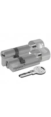 Цилиндровый механизм с вертушкой 164 OBS SCE/100 (45+10+45) mm никель 5 кл. БЛИСТЕР