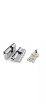 Цилиндровый механизм 100 CA 62 mm (26+10+26) CP хром 3 кл.