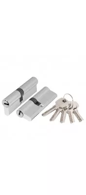 Цилиндровый механизм AX200/60 mm (25+10+25) CP хром 5 кл.