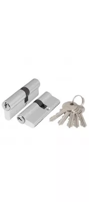 Цилиндровый механизм AZ100/95 mm (30+10+55) CP хром 5 кл.