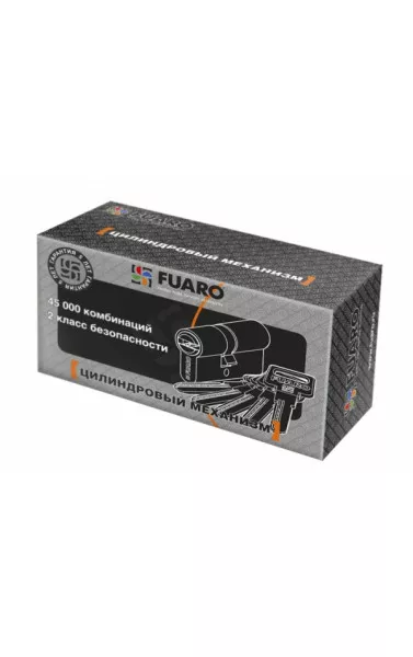 Цилиндровый механизм R600/90 mm (40+10+40) CP хром 5 кл.